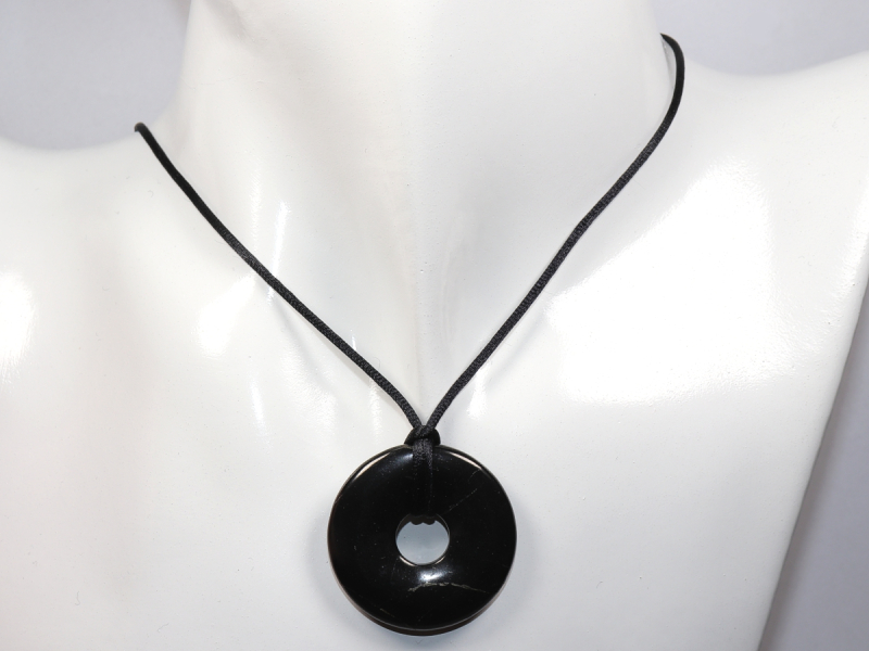 shungite with cord