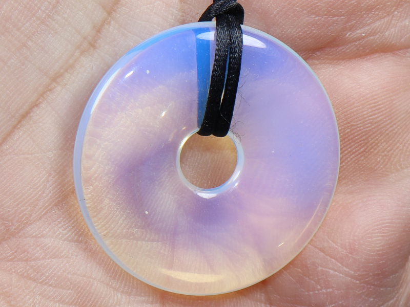 opal glass with cord
