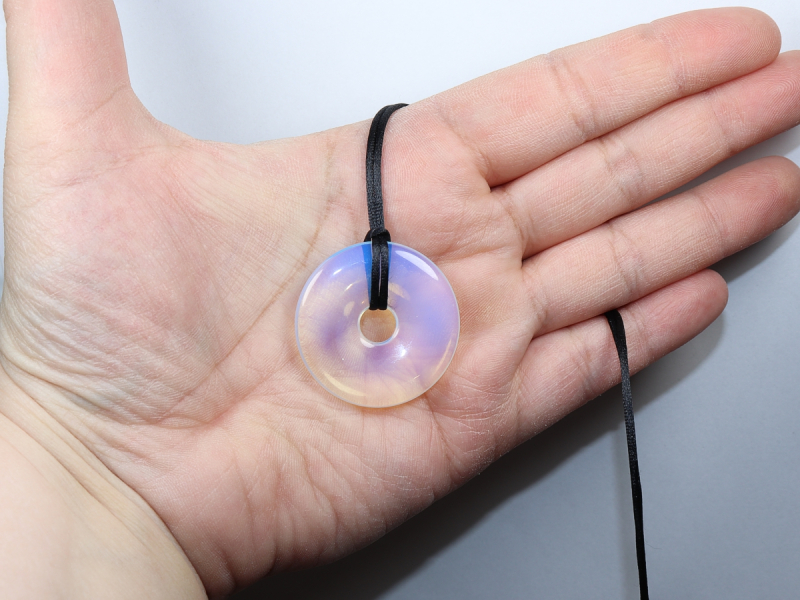 opal glass with cord