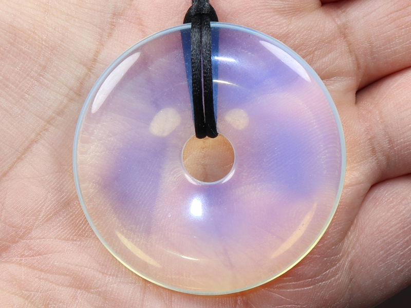 opal glass with cord