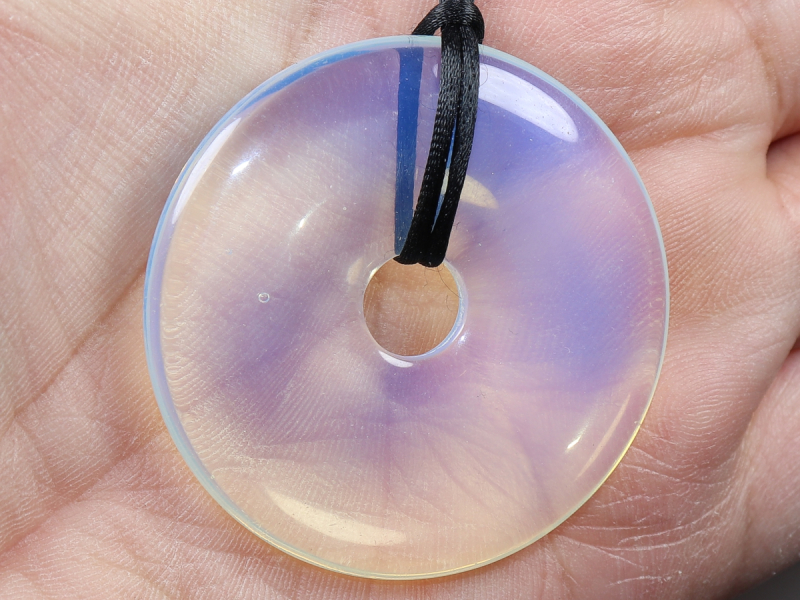 opal glass with cord