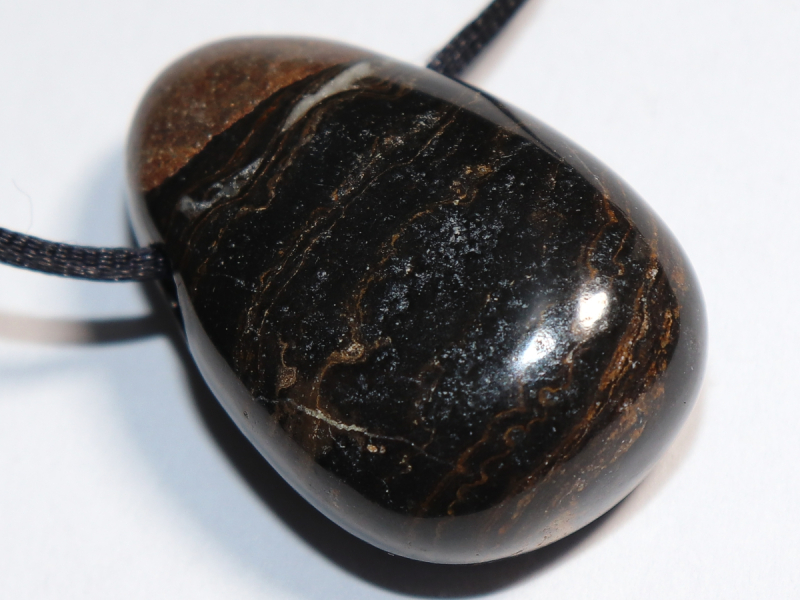Stromatolith mit Band oder Silber 925