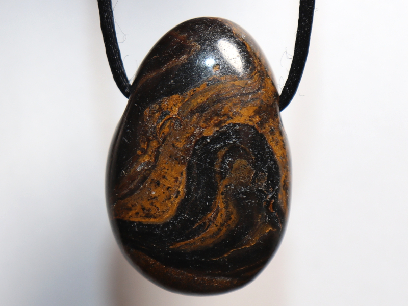 Stromatolith mit Band oder Silber 925