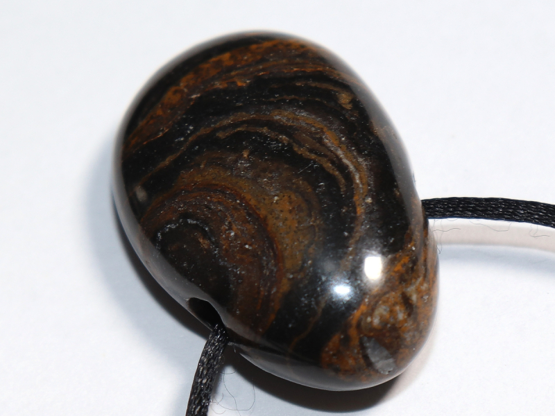 Stromatolith mit Band oder Silber 925