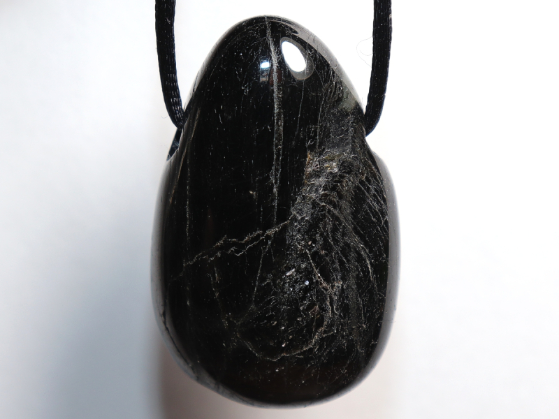 hypersthene with cord or silver 925