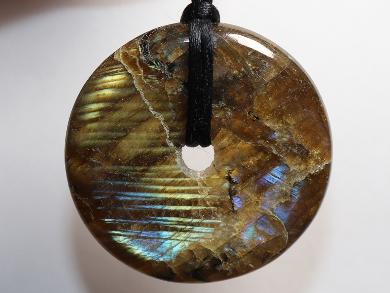 labradorite with cord