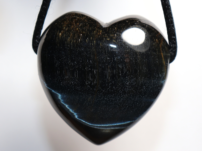 hawks eye with cord or silver 925