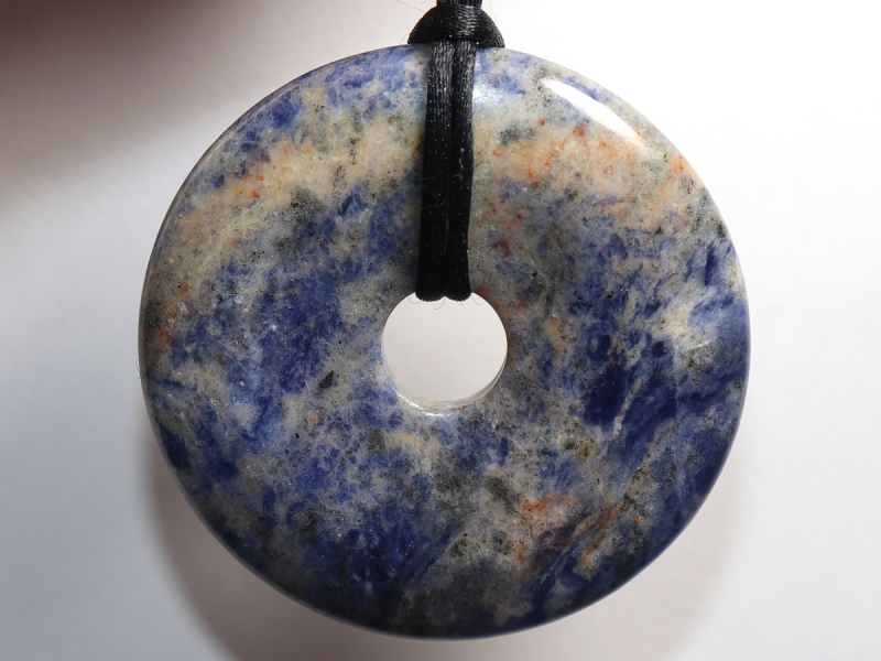 sodalite with cord