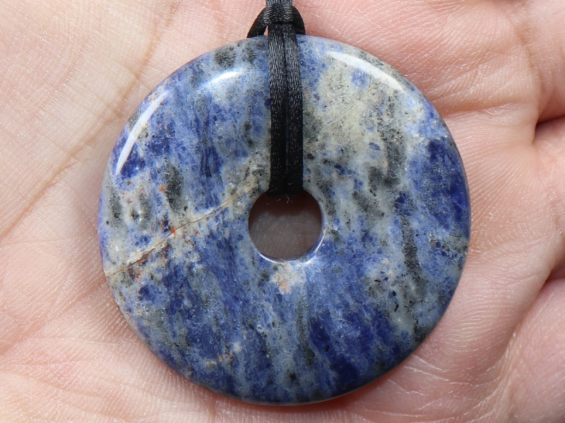 sodalite with cord