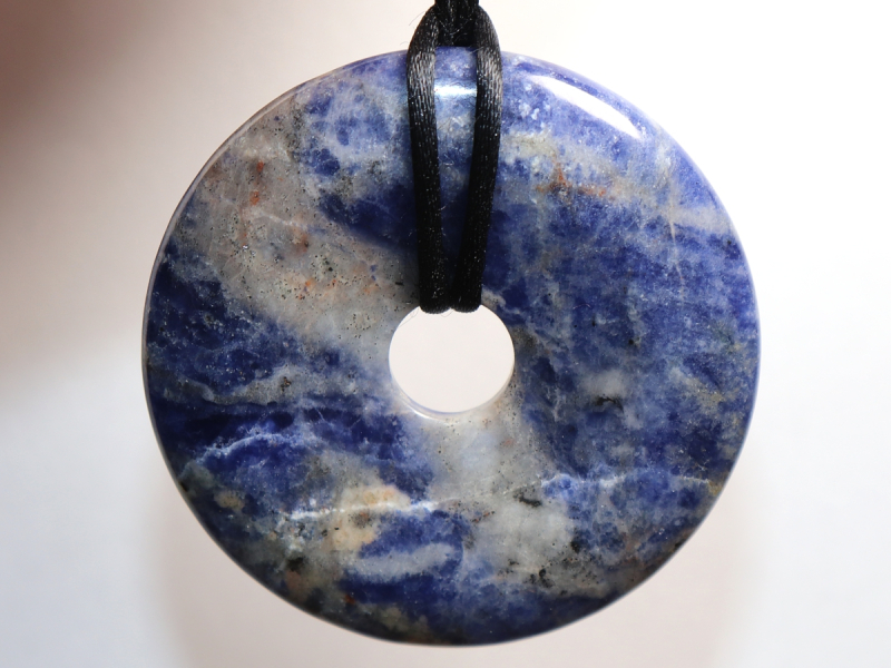 sodalite with cord