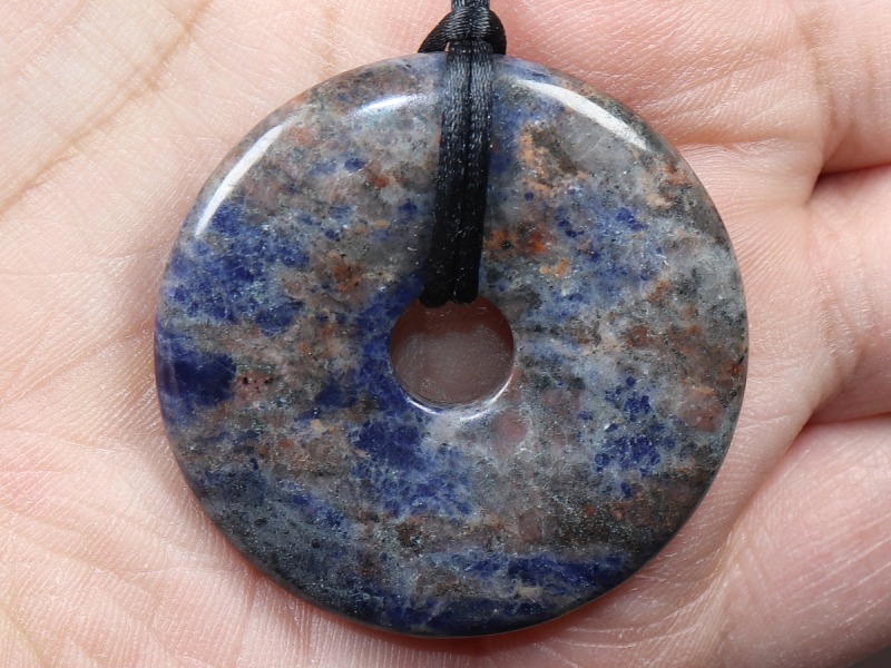 sodalite with cord