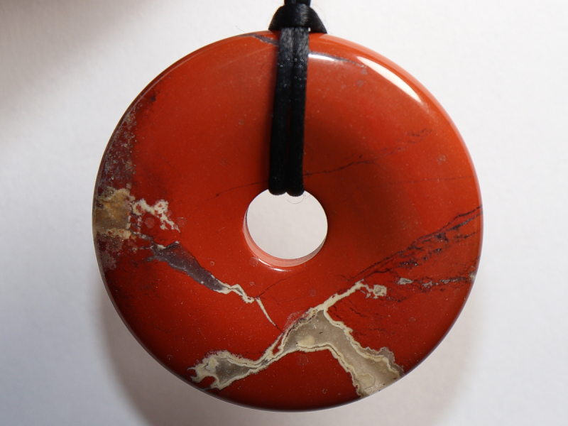 red jasper with cord
