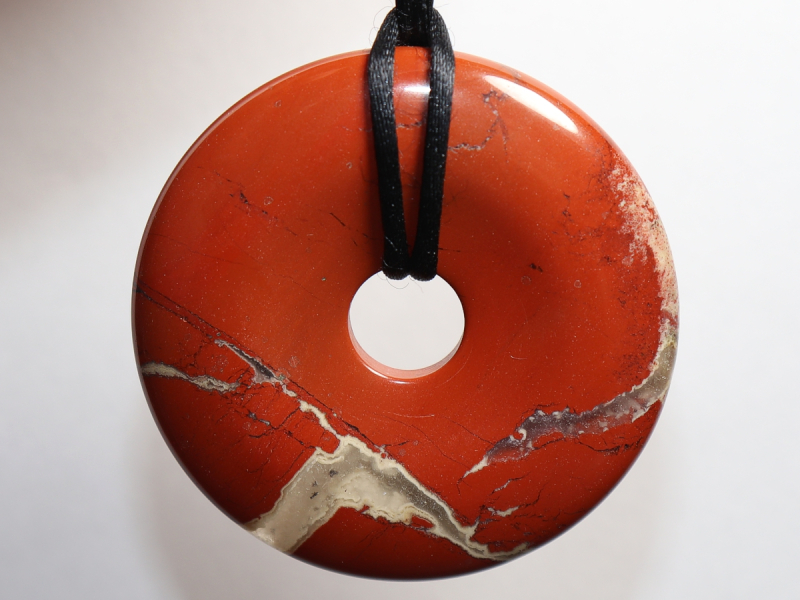 red jasper with cord