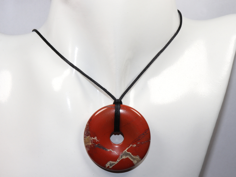 red jasper with cord