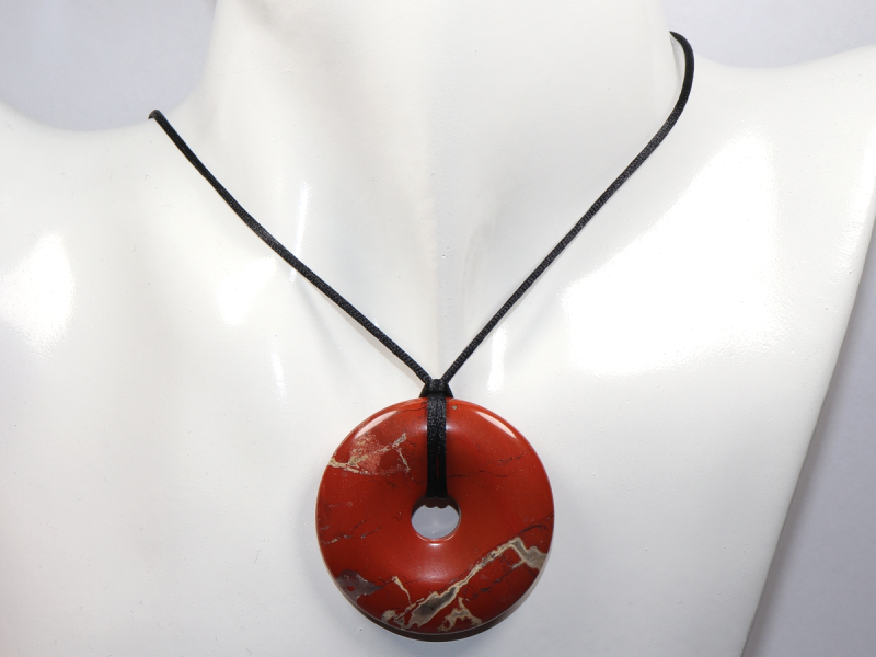 red jasper with cord