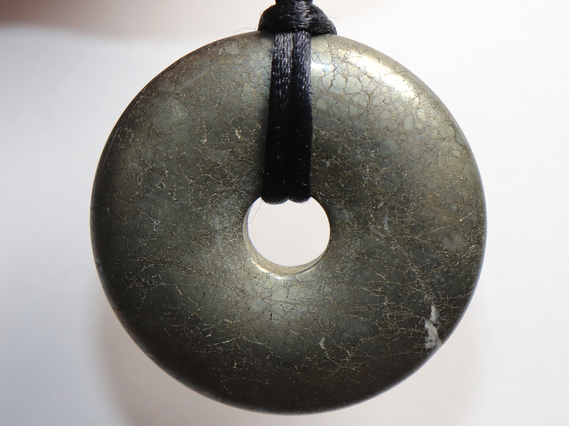 pyrite with cord