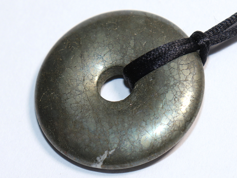 pyrite with cord