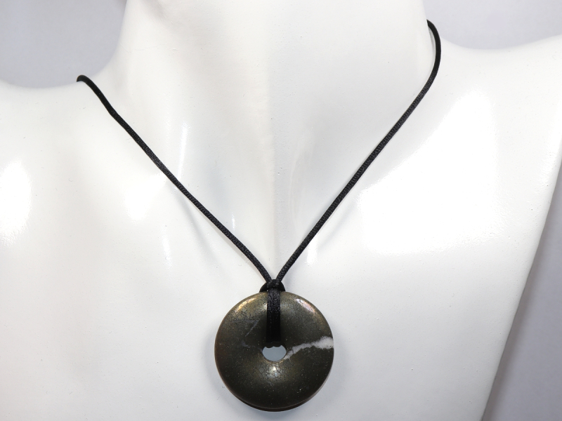 pyrite with cord