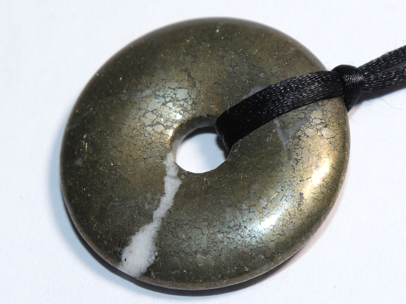 pyrite with cord
