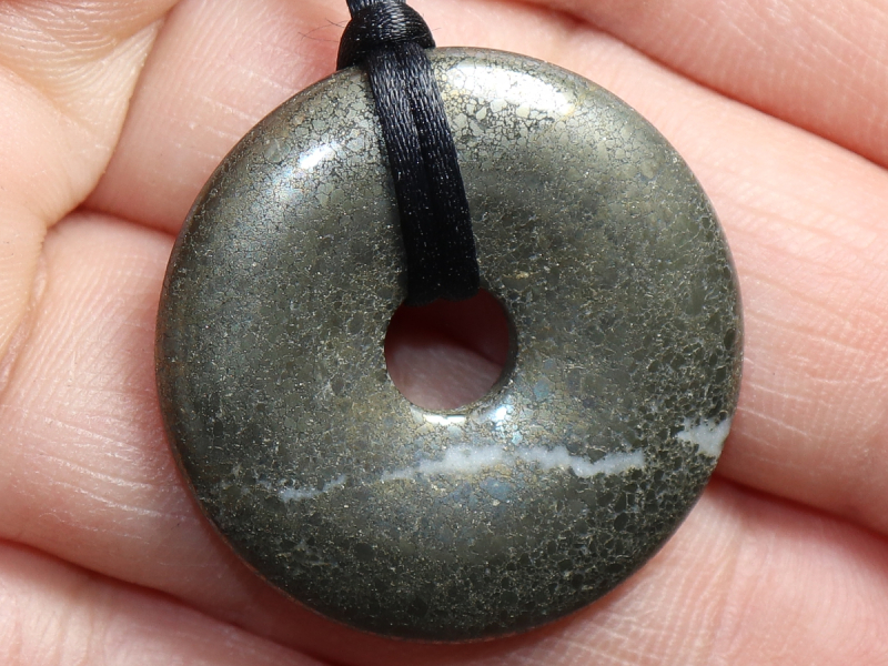 pyrite with cord