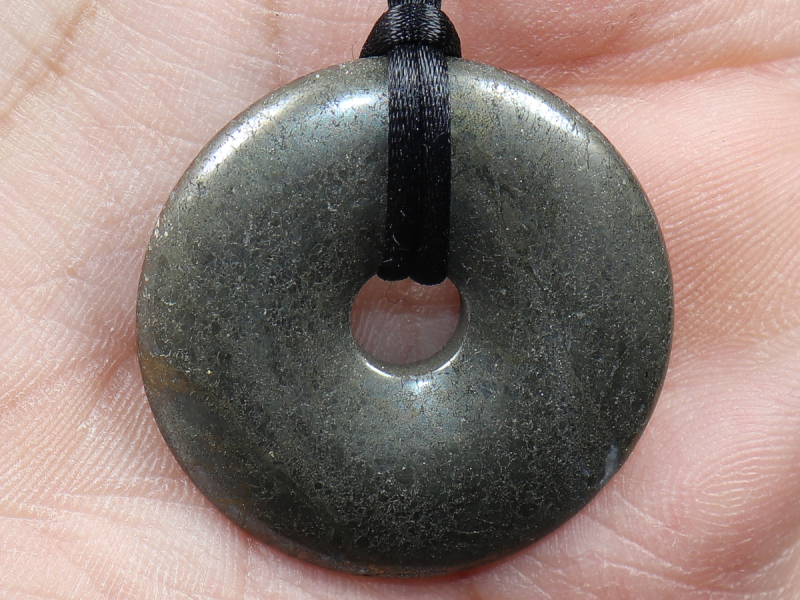 pyrite with cord