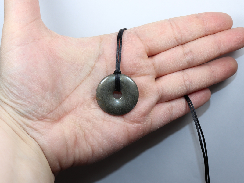 pyrite with cord