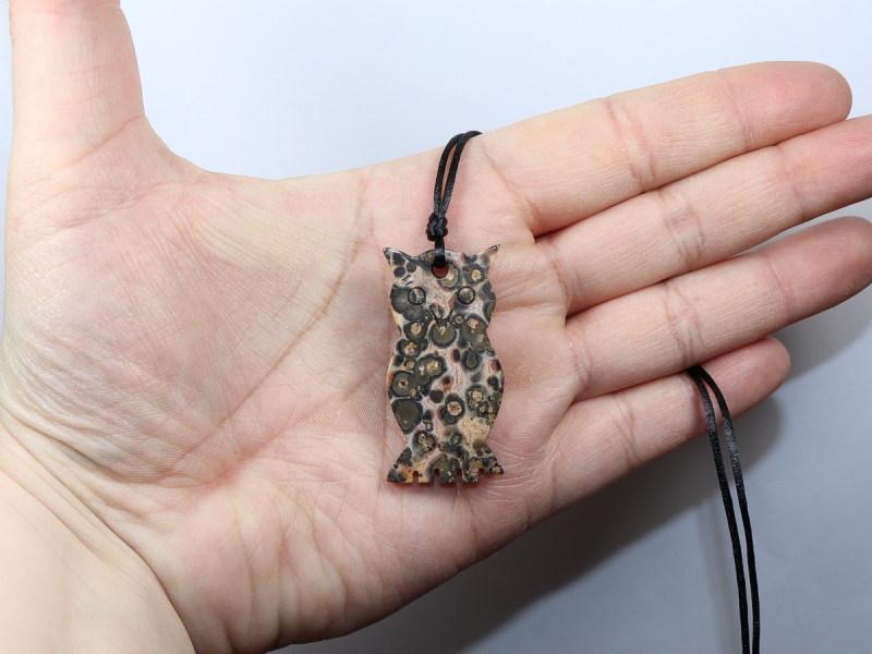 leopard rhyolite with cord
