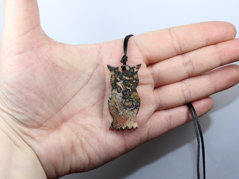 leopard rhyolite with cord