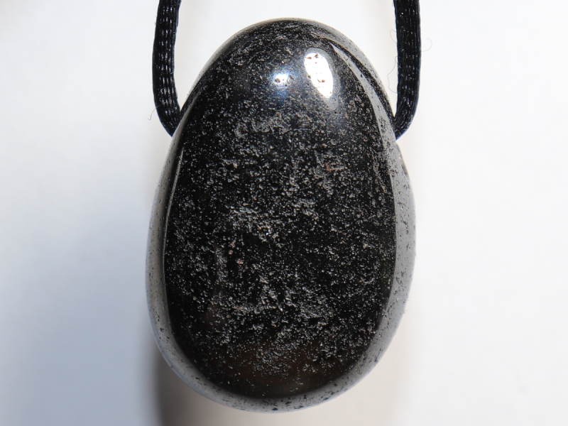 hematite with cord or silver 925