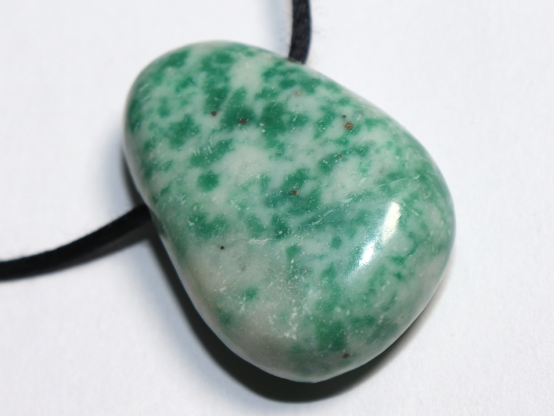 jade with cord or silver 925