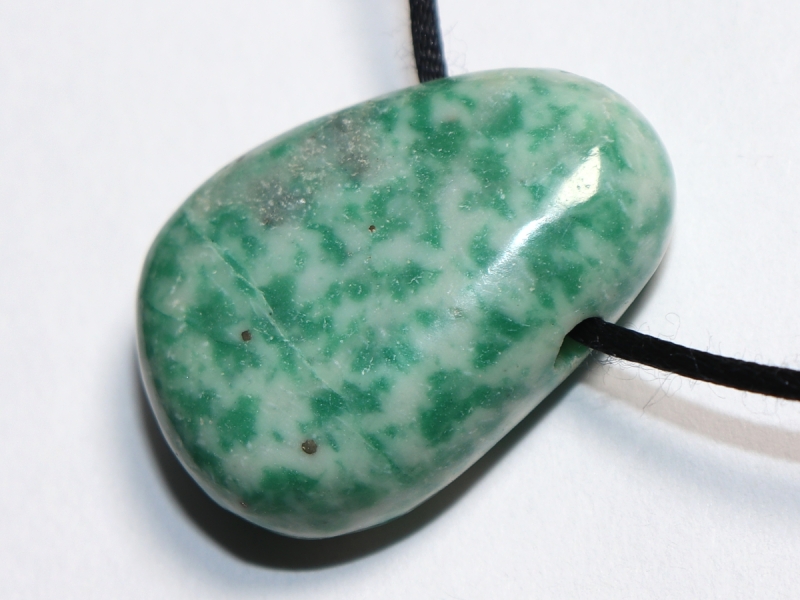 jade with cord or silver 925