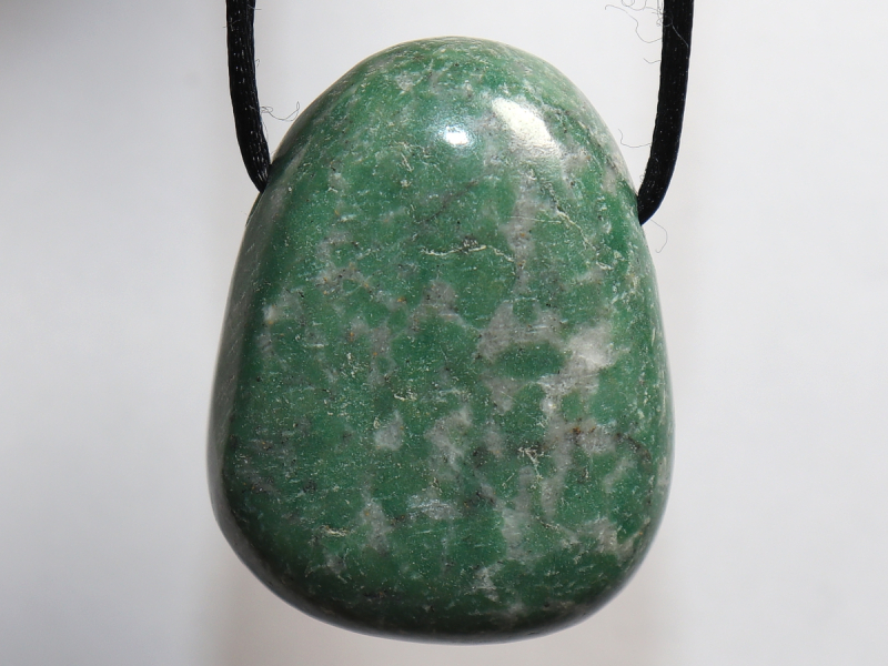 jade with cord or silver 925
