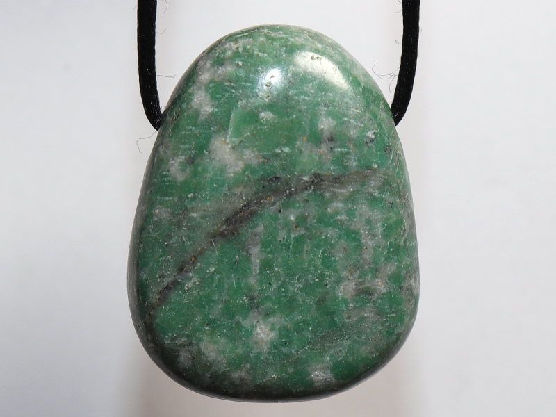 jade with cord or silver 925