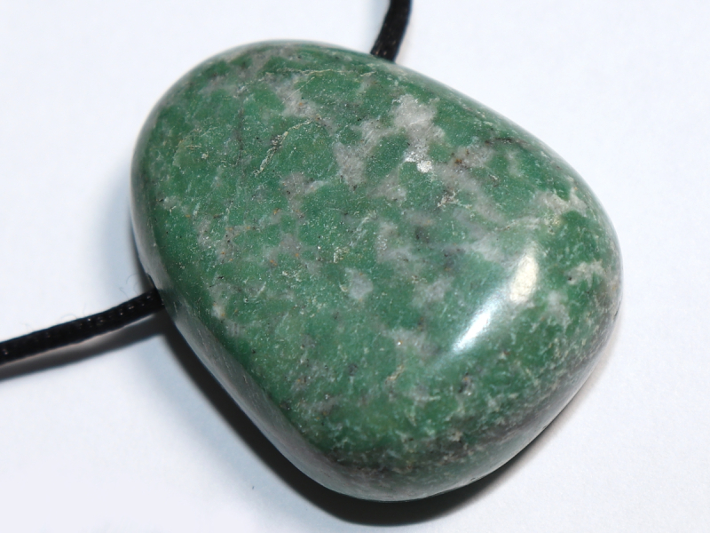 jade with cord or silver 925