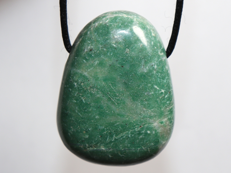 jade with cord or silver 925