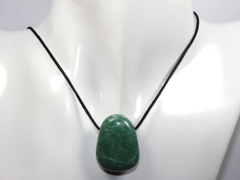 jade with cord or silver 925