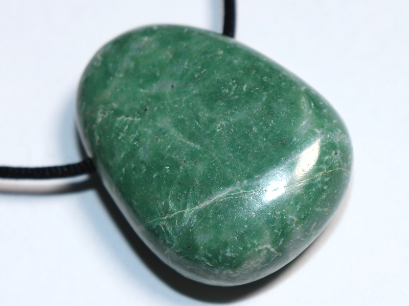 jade with cord or silver 925
