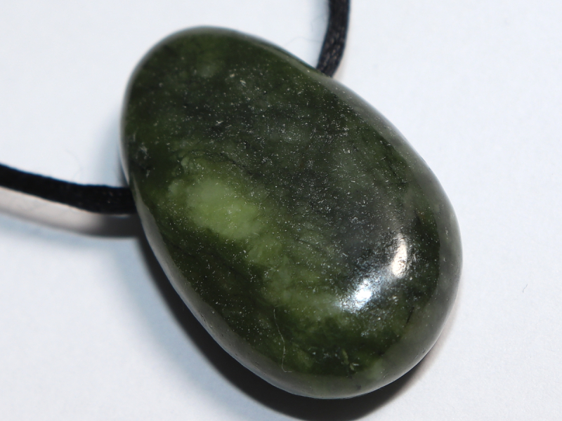 serpentine with cord or silver 925