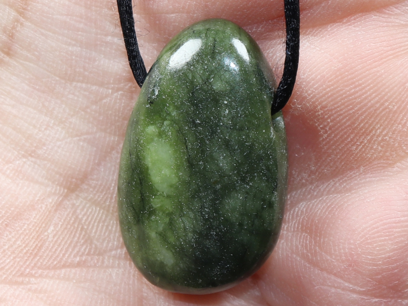 serpentine with cord or silver 925