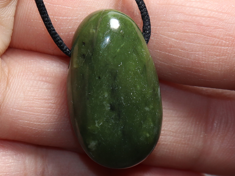 serpentine with cord or silver 925