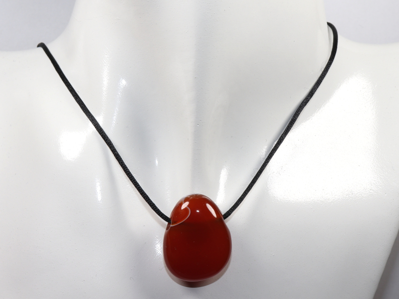Karneol mit Band oder Silber 925
