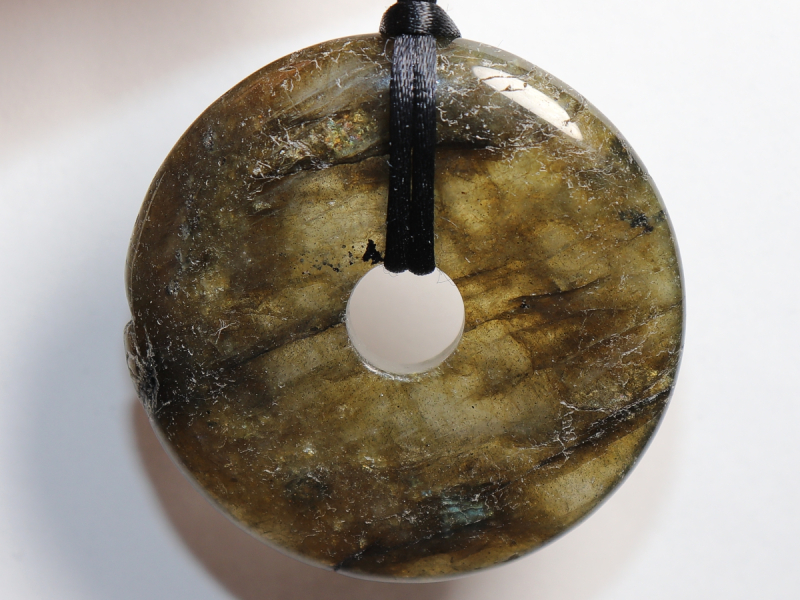labradorite with cord