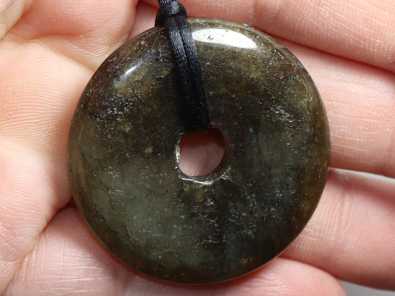 labradorite with cord