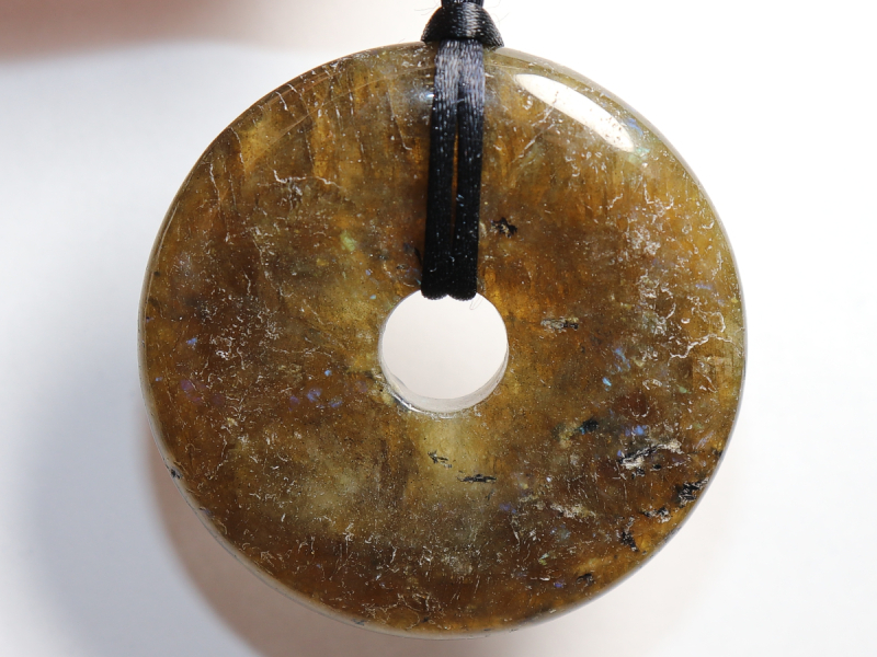 labradorite with cord