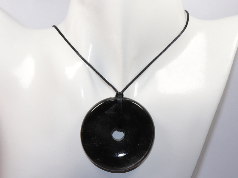 Silberobsidian mit Band