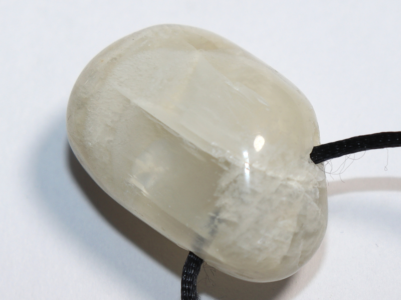 moonstone with cord or silver 925