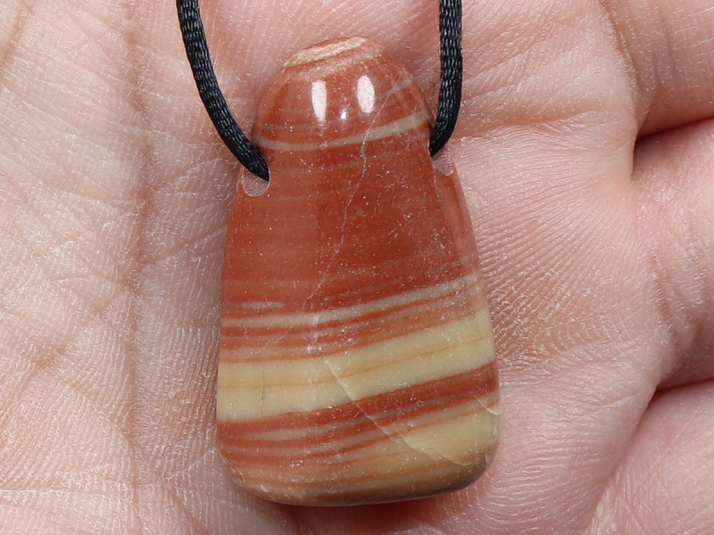 dolomite with cord or silver 925