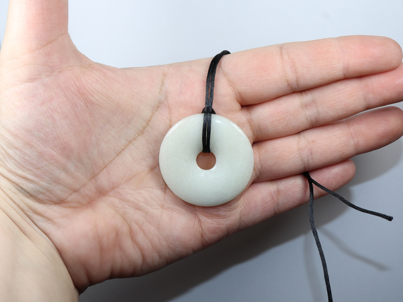 amazonite with cord