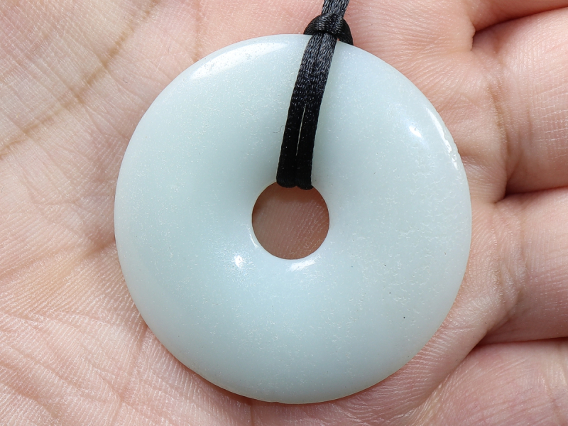 amazonite with cord
