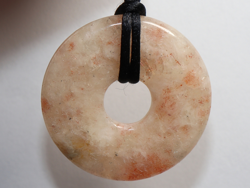 sunstone with cord